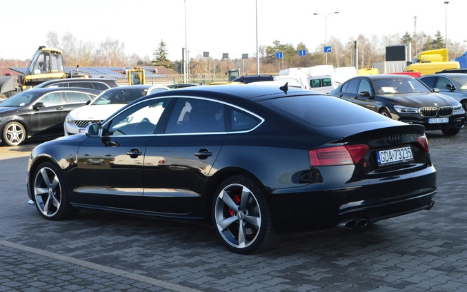 Audi S5 cena 83025 przebieg: 201297, rok produkcji 2012 z Kołobrzeg małe 277